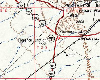 Florence Arizona Map