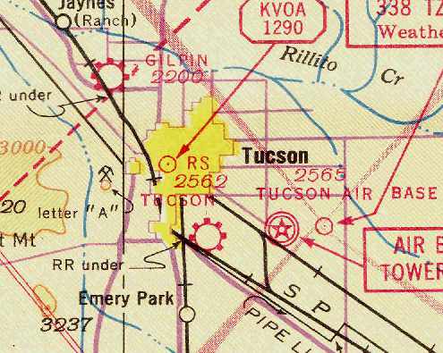 Tucson Elevation Chart