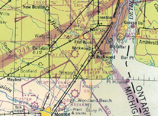 Michigan Aeronautical Chart