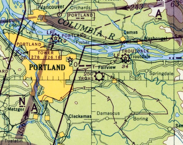 Portland Sectional Chart
