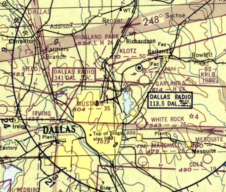 Dfw Sectional Chart