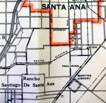 Rand-McNally city map CENTRAL ORANGE COUNTY California © 2004 LOCAL Series 